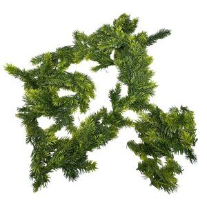 Christmas Green Garland Greenery Twist Artificial Plant Outdoor Indoor READ